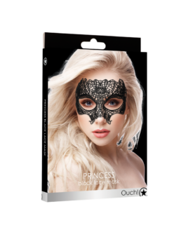 Prinses – Zwarte Kantmasker
