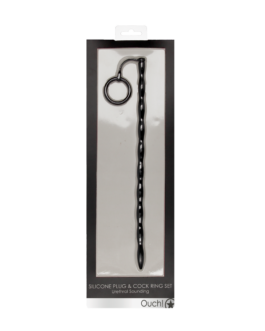 Silicone Plug  Cockring Set