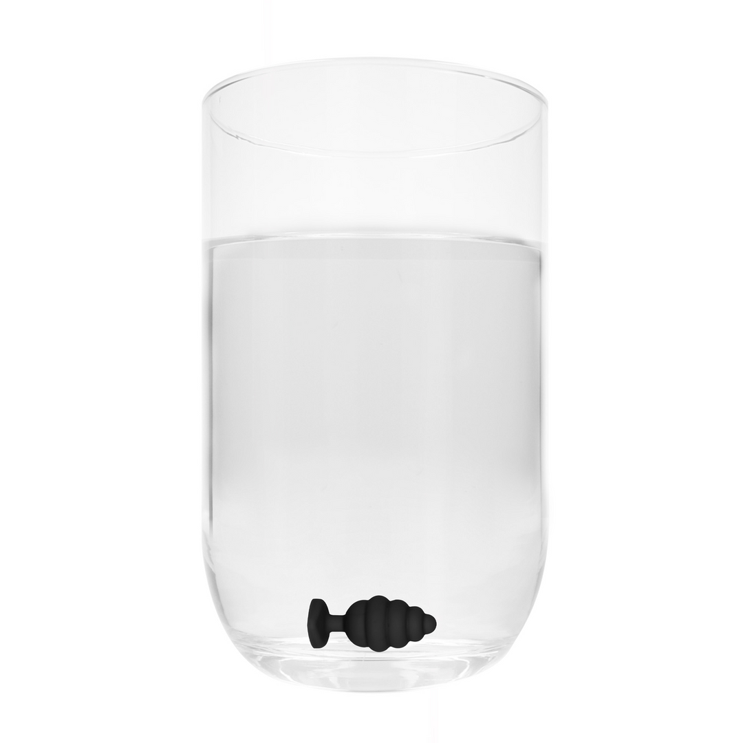 Geribbelde Diamanten Hart Plug - Groot - Afbeelding 6