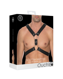 Schotse Leren Harnas – S/M