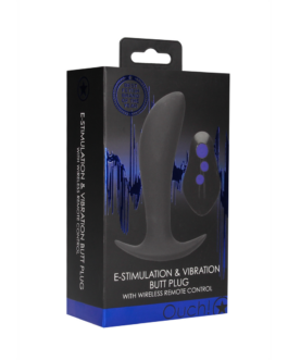 E-stim Vibrerende Buttplug