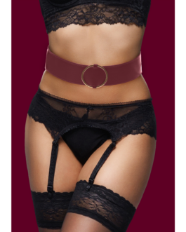 Waist Belt with Bondage Rings – L/XL