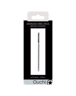 Metaal Beginners Penis Plug – 0.2 / 4 mm