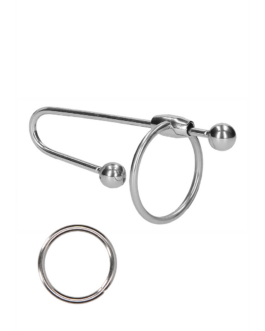 Stainless Steel Penis Plug with Ball – 0.4 / 10 mm