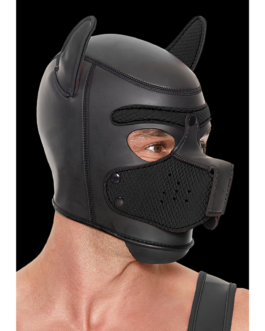 Neopreen Puppy Mask – Zwart