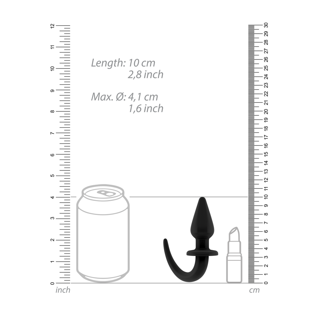 Flexibele Rubber Buttplug - Afbeelding 4