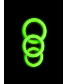 Cockring Set – Glow in the Dark – 3 Stuks