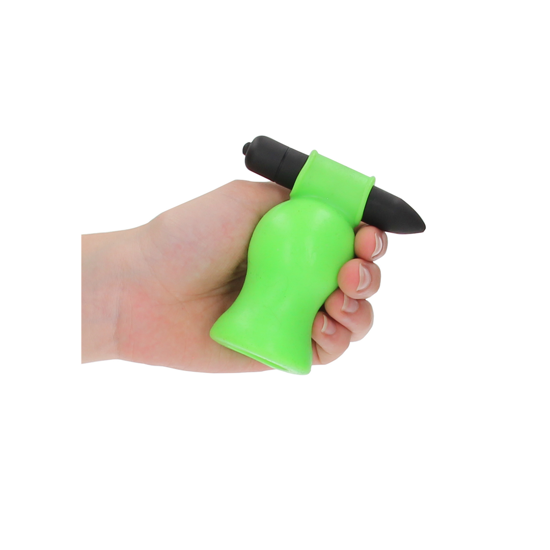 Vibrerende Hoofd Masturbator - Glow in the Dark - Afbeelding 6