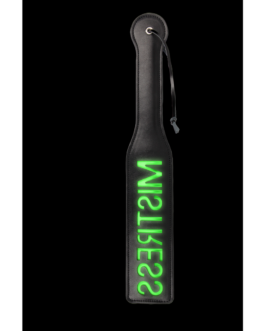 Mistress Paddle – Glow in the Dark – Neon Groen