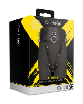 Riem met Vibrator Houder – Zwart