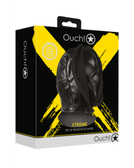 Ritsmasker Bondage – Zwart