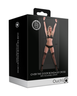 Over de Deur Bondage Kruis – Zwart