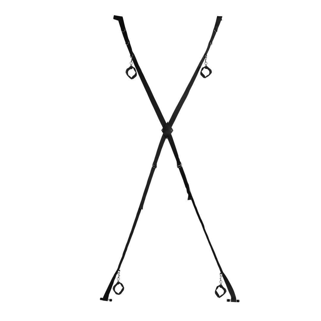 Over de Deur Bondage Kruis - Zwart - Afbeelding 4