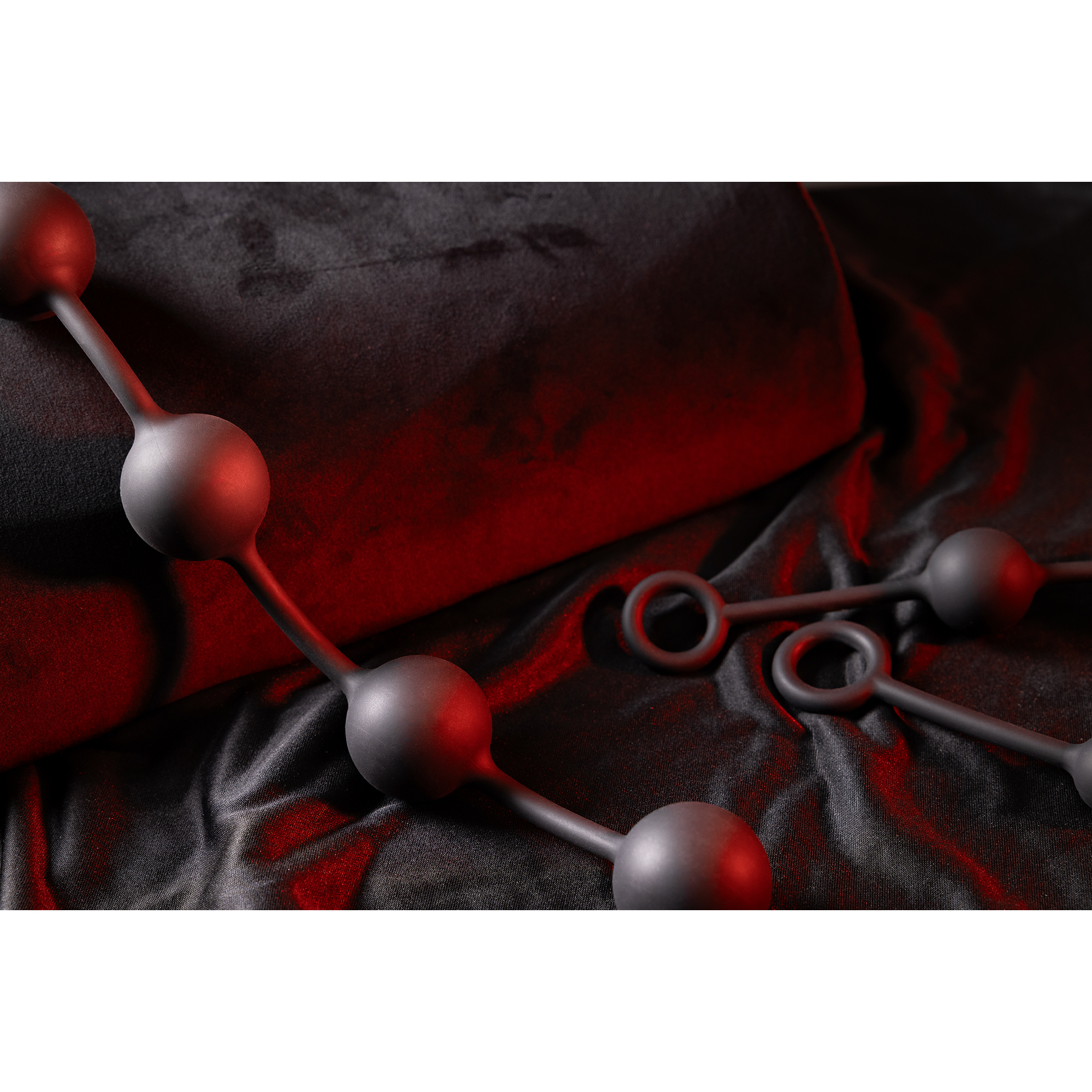 Silicone Anale Ballen - Medium - Zwart - Afbeelding 5