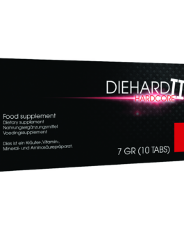 Diehard II Hardcore – Stimulerende Capsules – 10 Stuks