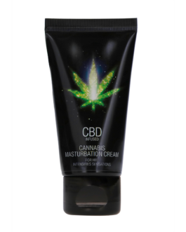 CBD Cannabis Masturbatiecrème voor Hem – 2 fl oz / 50 ml