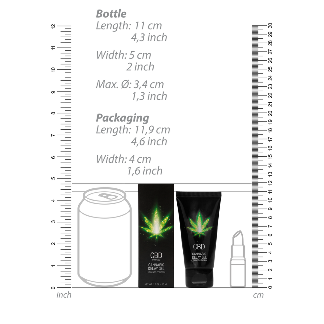 CBD Cannabis Delay Spray - 2 fl oz / 50 ml - Afbeelding 7