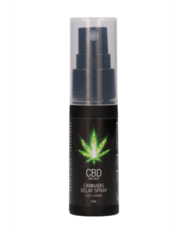 CBD Cannabis Vertraging Spray – 0,5 fl oz / 15 ml