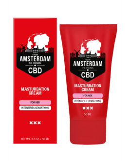 Originele CBD uit Amsterdam – Masturbatiecrème voor Haar – 2 fl oz / 50 ml