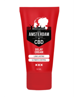 Original CBD uit Amsterdam – Delay Cream – 2 fl oz / 50 ml