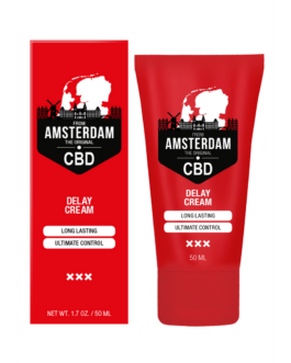 Original CBD uit Amsterdam – Delay Cream – 2 fl oz / 50 ml