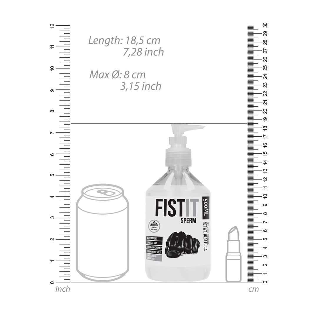 Sperm Glijmiddel - 17 fl oz / 500 ml - Afbeelding 5