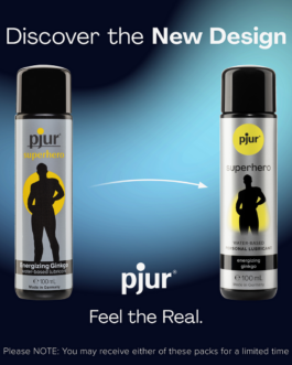 Superhero – Energizing Waterbased Lubricant for Men – 3.4 fl oz / 100 ml