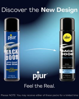 Backdoor Moisturising – Waterbased Anal Lubricant with Hyaluron – 3.4 fl oz / 100 ml