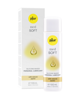 Med Soft – Siliconebased Lubricant with Natural Jojoba – 3.4 fl oz / 100 ml