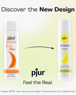 Woman Vegan – Waterbased Vegan Lubricant – 3.4 fl oz / 100 ml