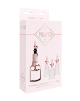 Clitorale  Tepelpomp Set Middel – Groot