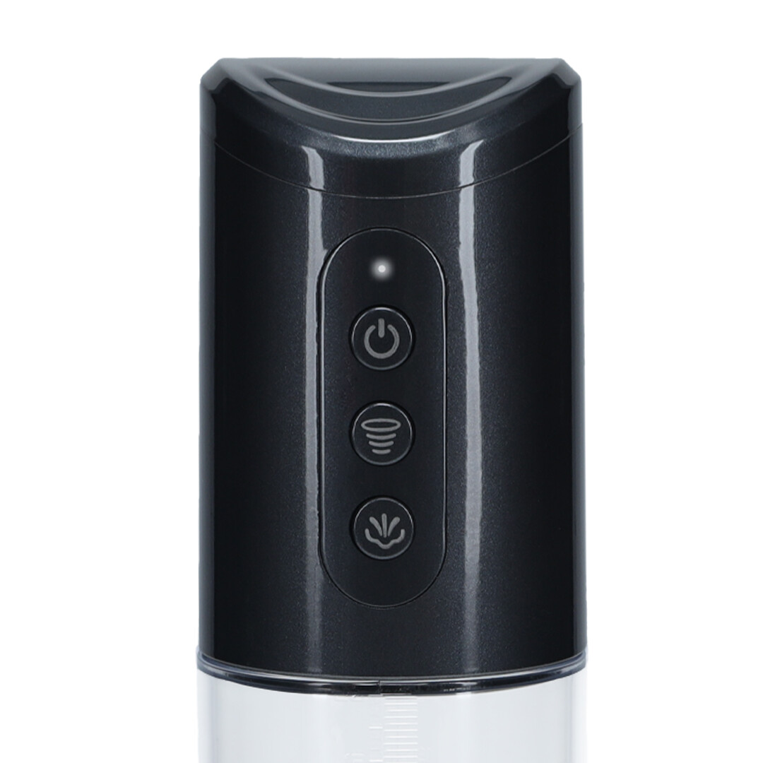 HyperPump - Oplaadbare Penis Pomp - Gun Metal - Afbeelding 6