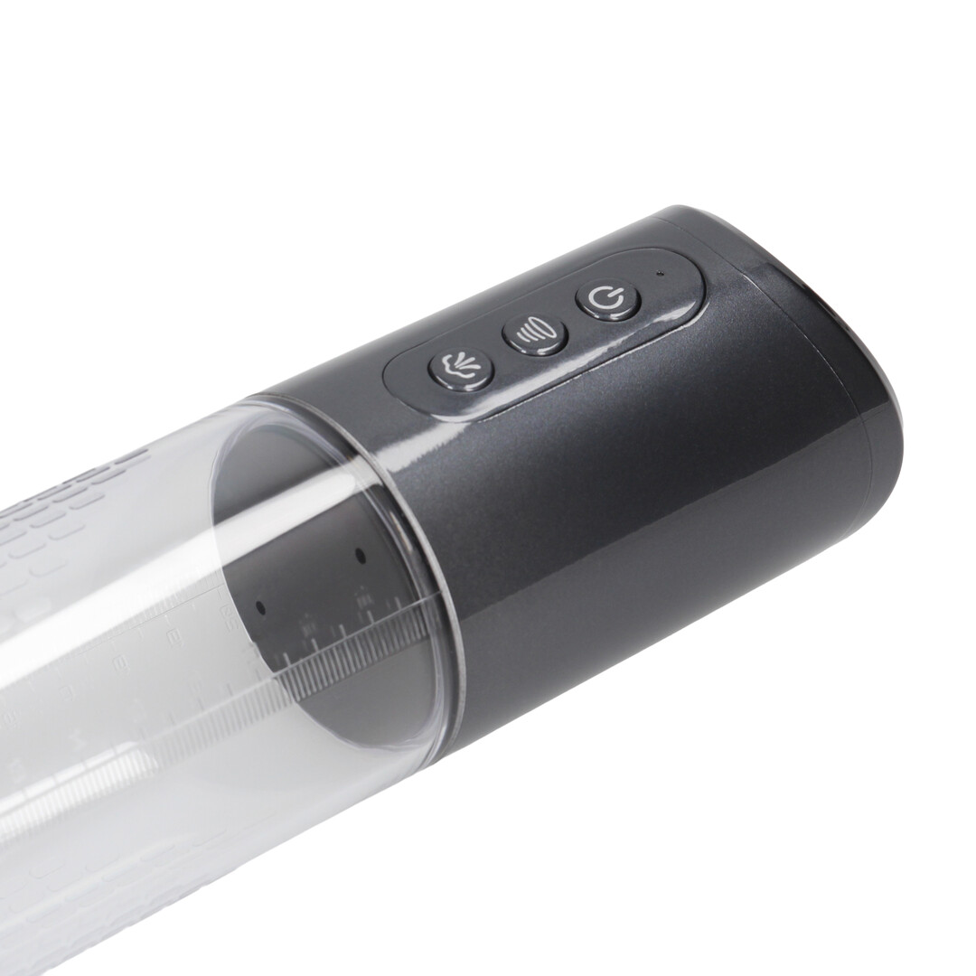 HyperPump - Oplaadbare Penis Pomp - Gun Metal - Afbeelding 7