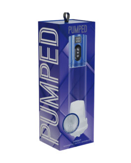 MaxLift – 6 Function Suction Masturbator Pump – Metallic Blue