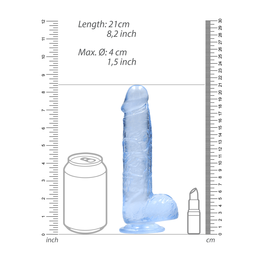 Realistische Dildo met Ballen - 8 / 21 cm - Afbeelding 6