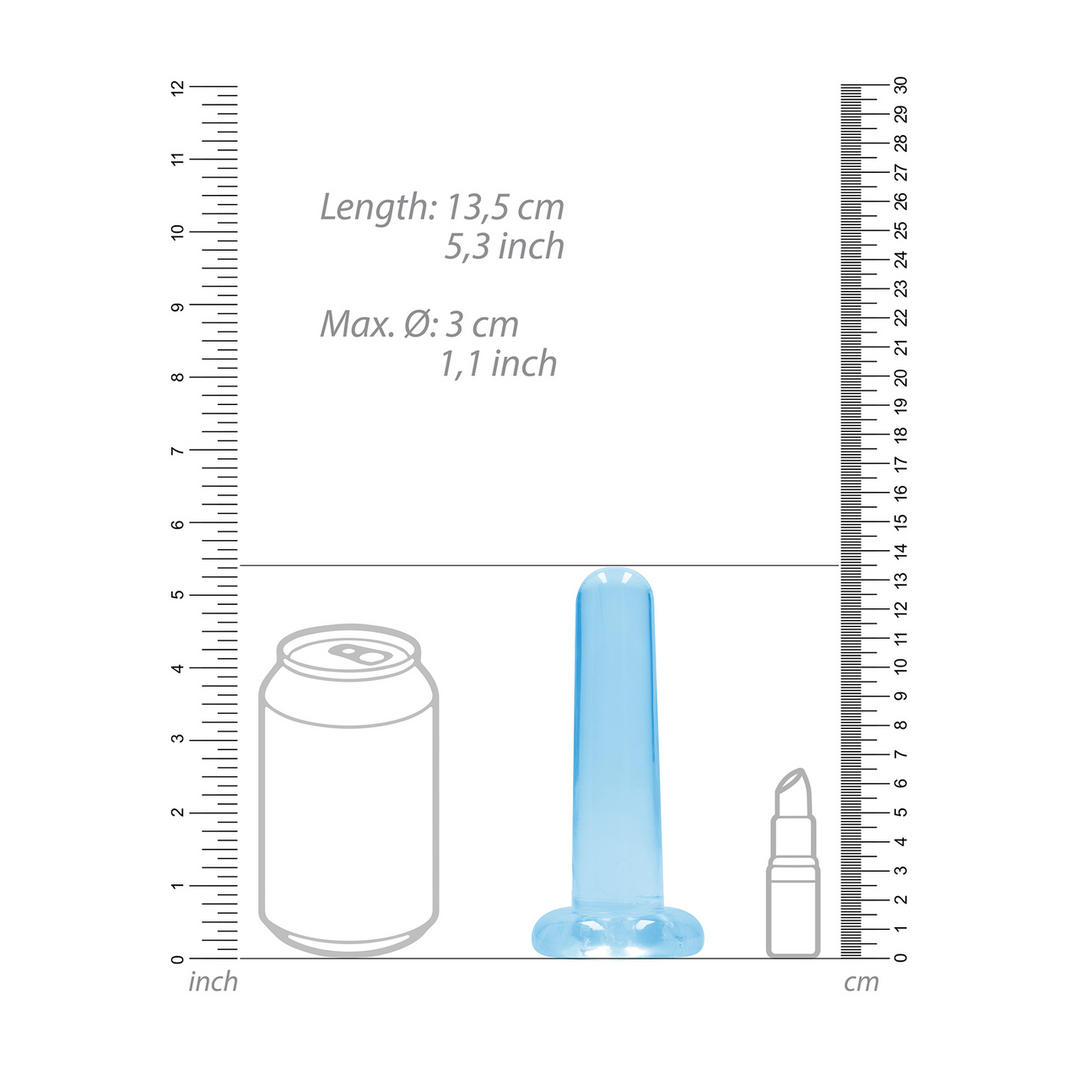 Niet-realistische dildo met zuignap - 5 / 13,5 cm - Afbeelding 5