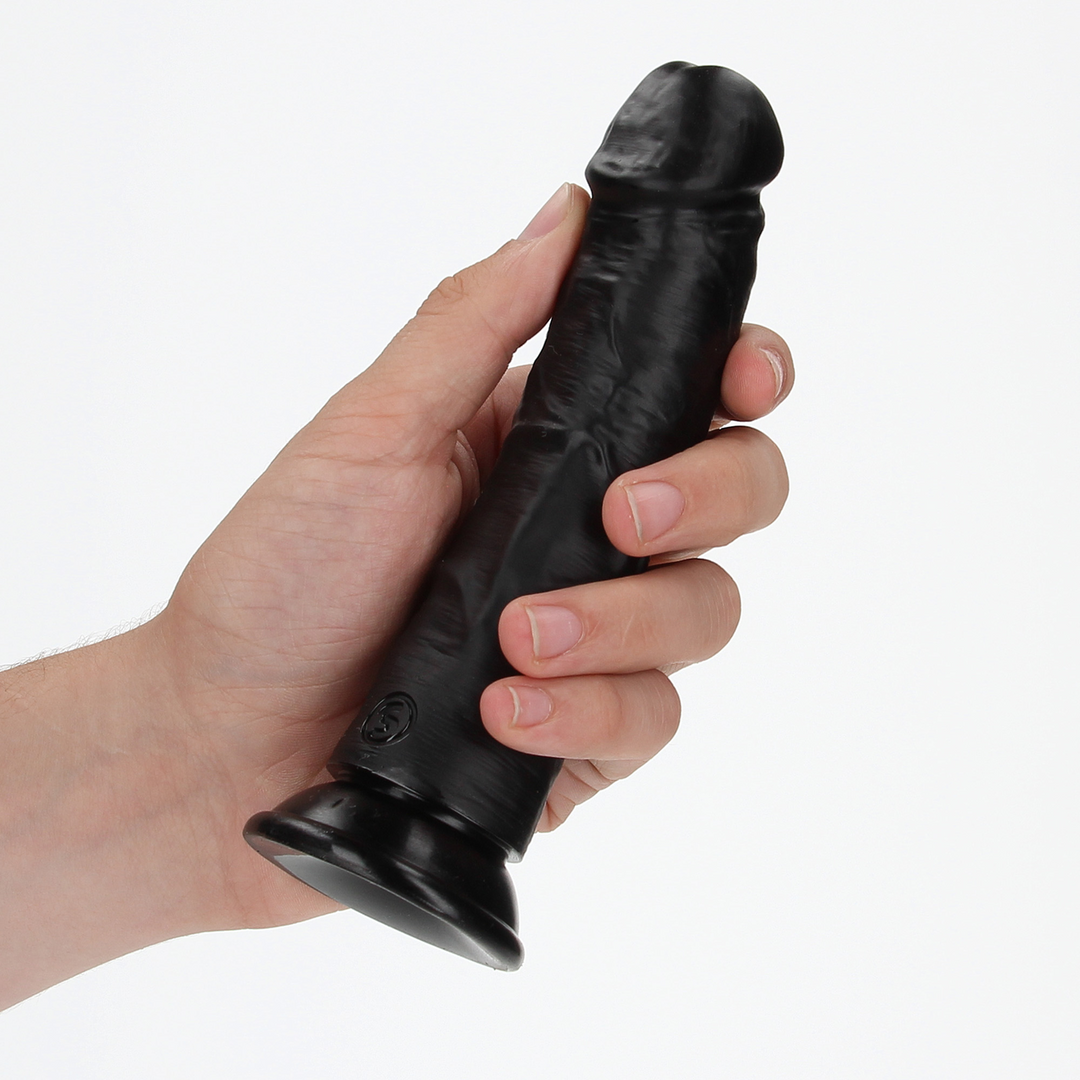 Gebogen Realistische Dildo met Zuignap - 6 / 15,5 cm - Afbeelding 7