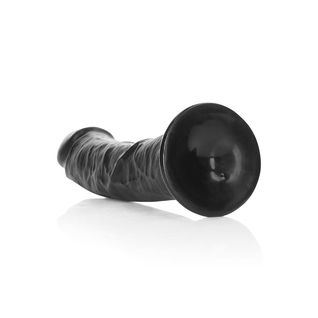 Gebogen Realistische Dildo met Zuignap - 8 / 20,5 cm - Afbeelding 5