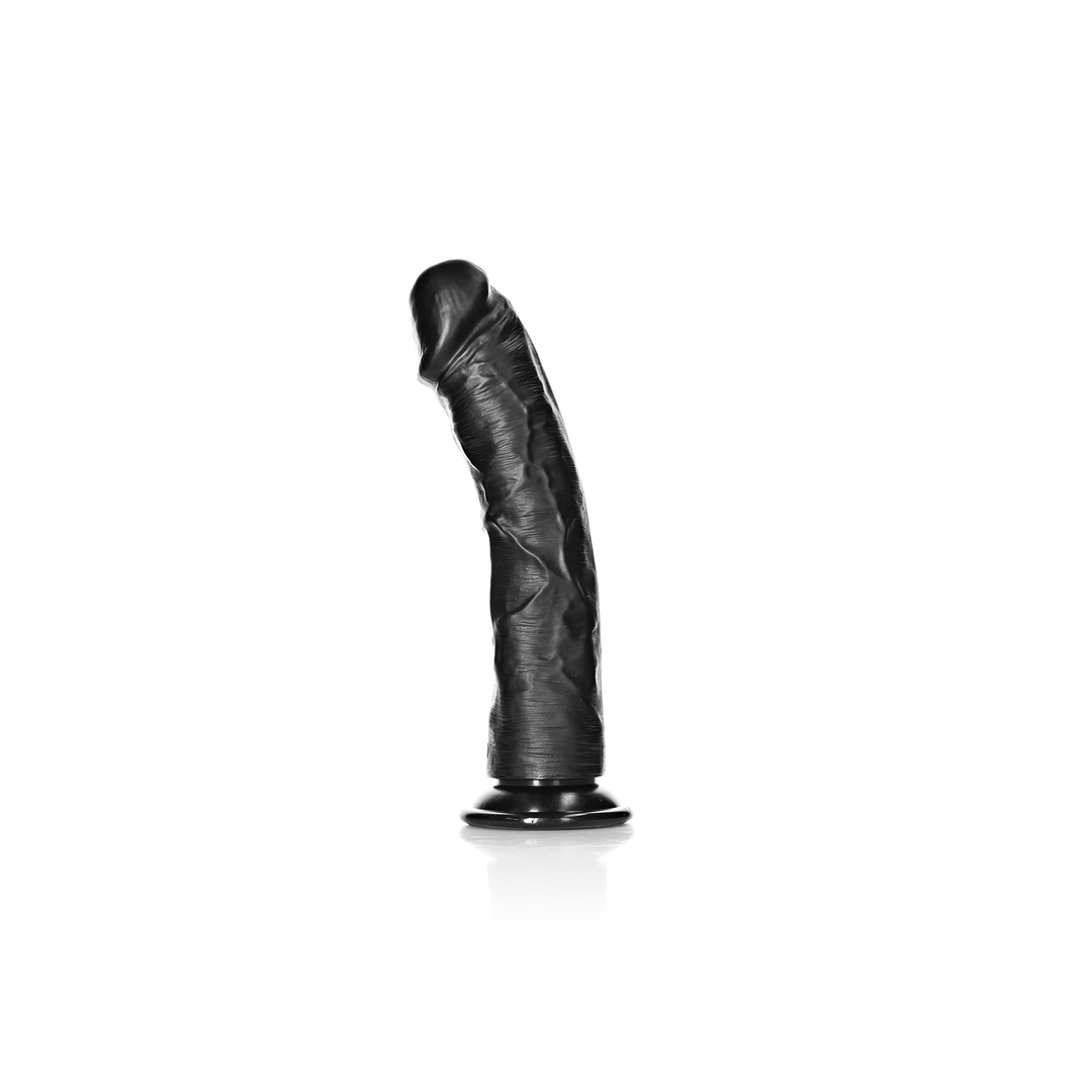 Gebogen Realistische Dildo met Zuignap - 10 / 25,5 cm - Afbeelding 3