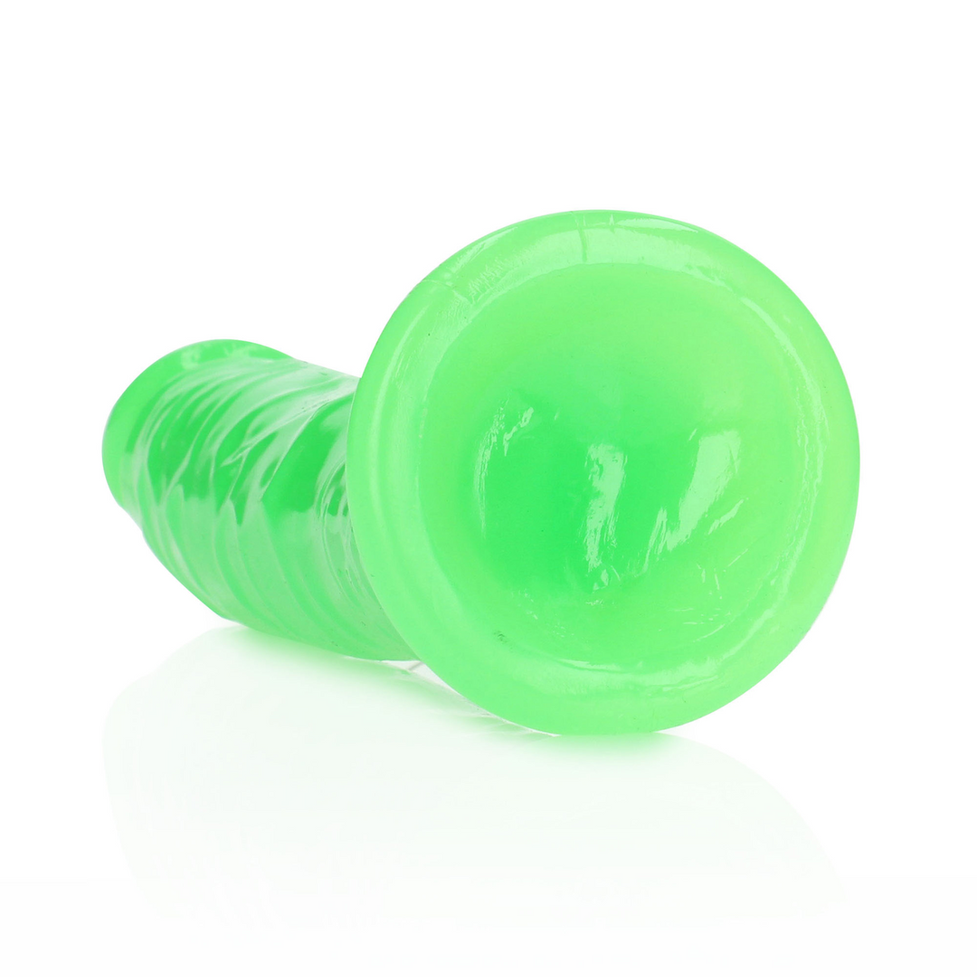 Slank Realistisch Dildo met Zuignap - Glow in the Dark - 8'' / 20 cm - Afbeelding 7