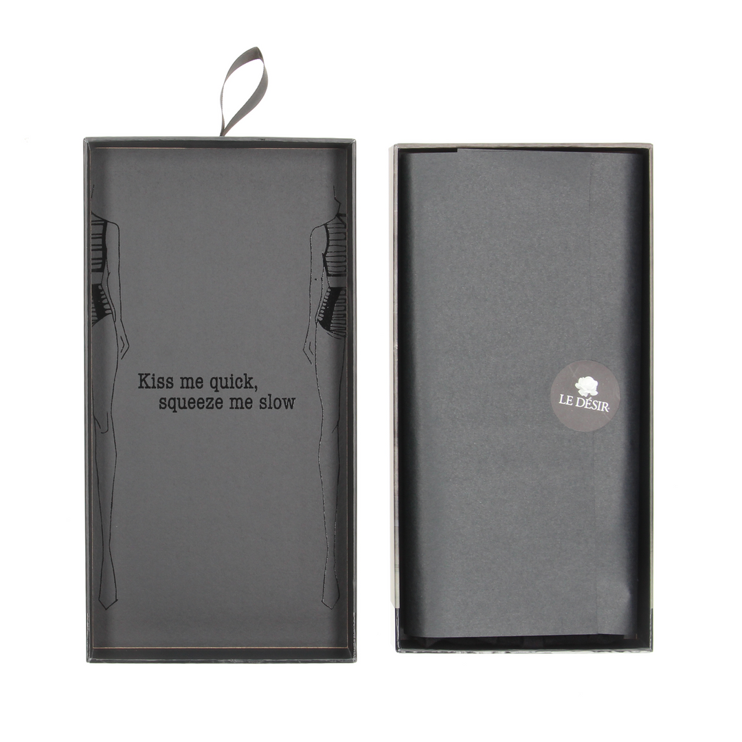 Helike XLV - Twee Delige met Open Cups, Crop Top en Pantie - One Size - Afbeelding 4