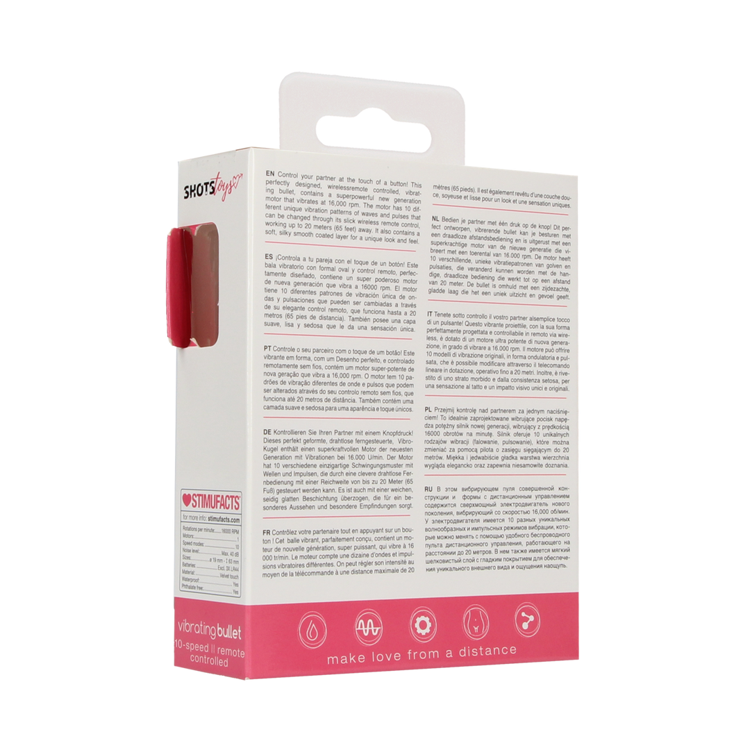 Vibrerende Bullet met Afstandsbediening - Afbeelding 3