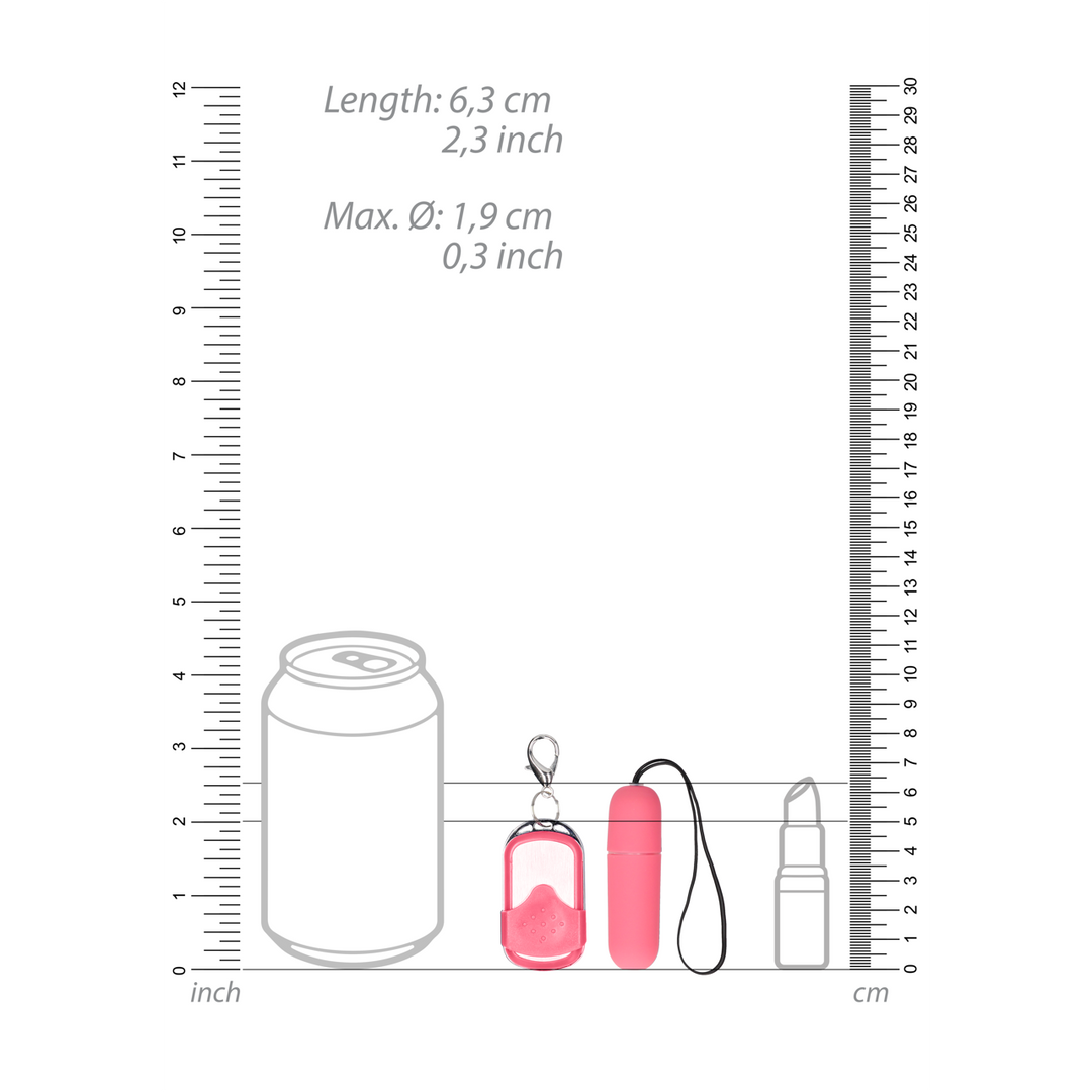 Vibrerende Bullet met Afstandsbediening - Afbeelding 7