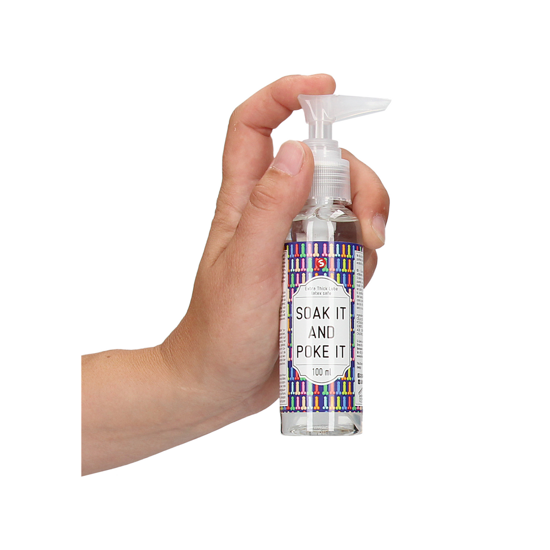 Soak It And Poke It - Extra Dikke Glijmiddel - 3 fl oz / 100 ml - Afbeelding 5