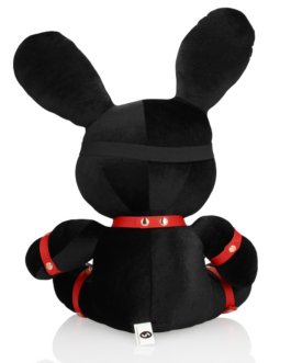 Konijnen Bondage – Velvet – Groot – Zwart