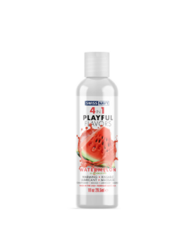 4 in 1 Playful Flavors – Lubricant with Watermelon Flavor – 1 fl oz / 29,5 ml