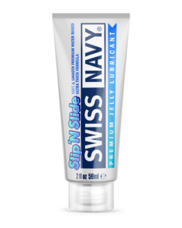 Slip’N Slide – Soft and Smooth Premium Waterbased Ultra Thick Jelly Lubricant – 2 fl oz / 59 ml