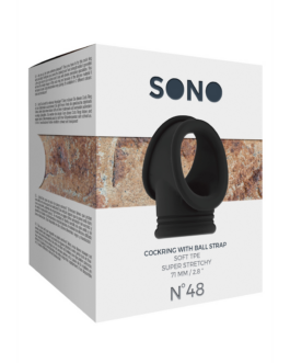 Nr.48 – Cockring met Ball Strap