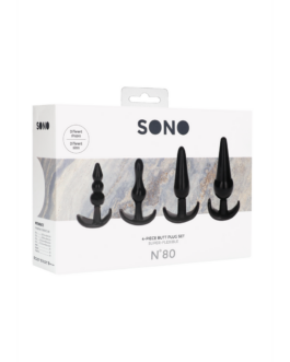 No.80 – 4-delige Butt Plug Set