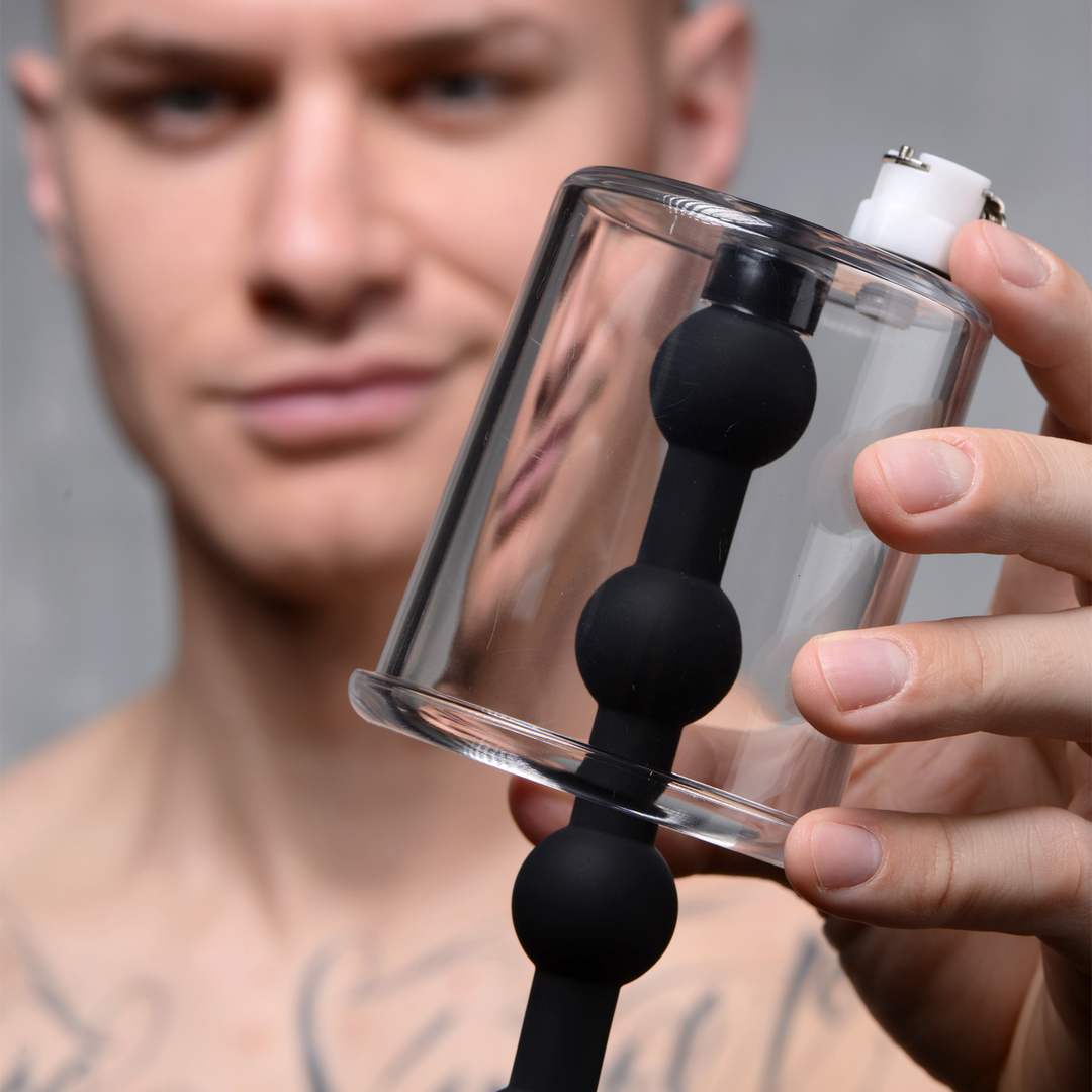 Rosebud Cilinder met Siliconen Anale Parels - Afbeelding 6